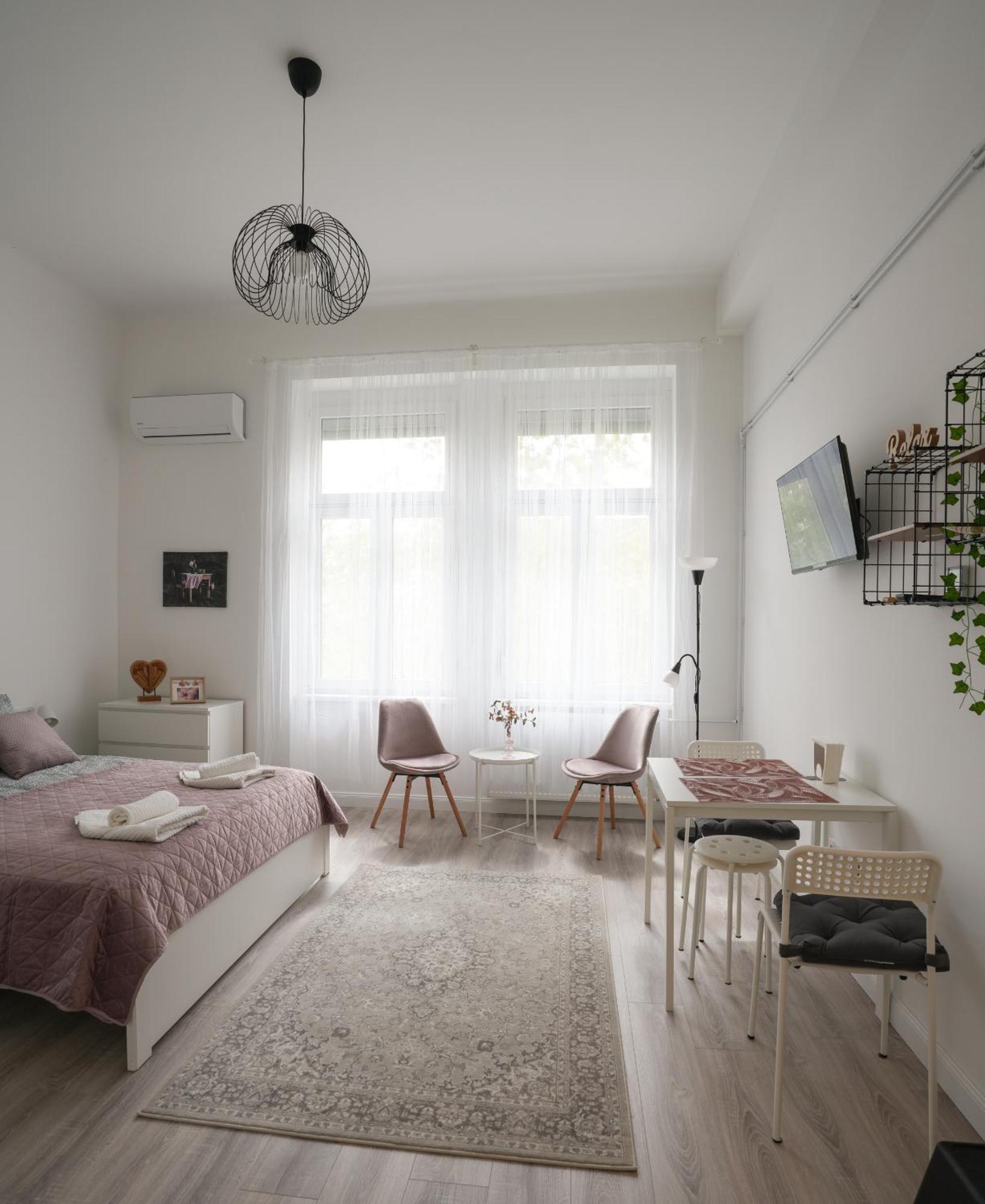 A Lovley Newly Decorated Fully Equipped Walking Distance To The Park Where Will Find The World Famous Szechenyi Thermal Bath Spa, Museums , And The Capital Circus , Ac, Smart Tv, High Speed Internet Budapest